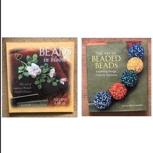 Beading books- “The Art of Beaded Beads” and “Beads in Bloom”